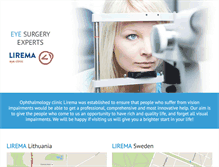 Tablet Screenshot of lirema.com
